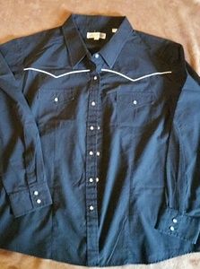 Ladies western style button down shirt